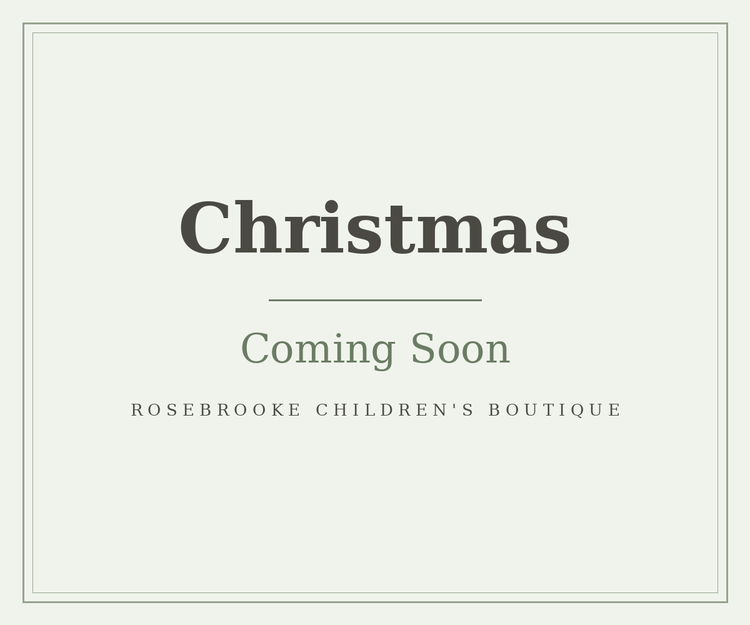 Christmas, coming soon